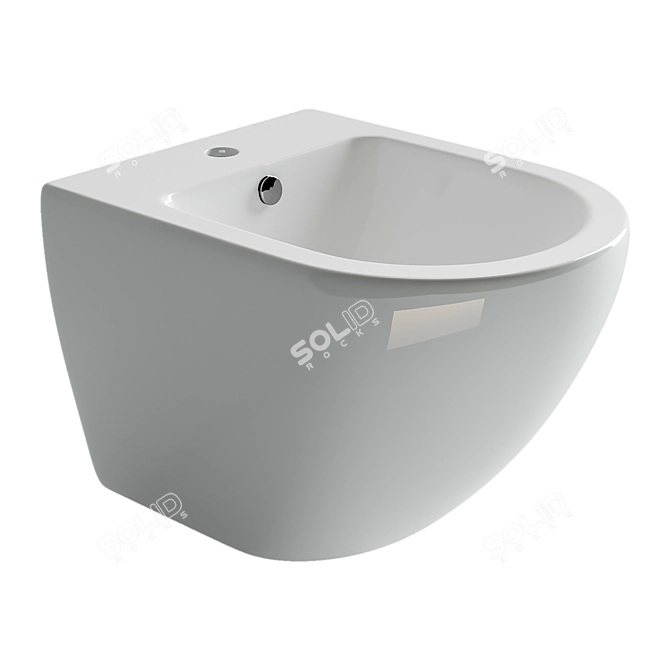 Metropol Hanging Bidet CN4003 by Ceramica Nova 3D model image 6