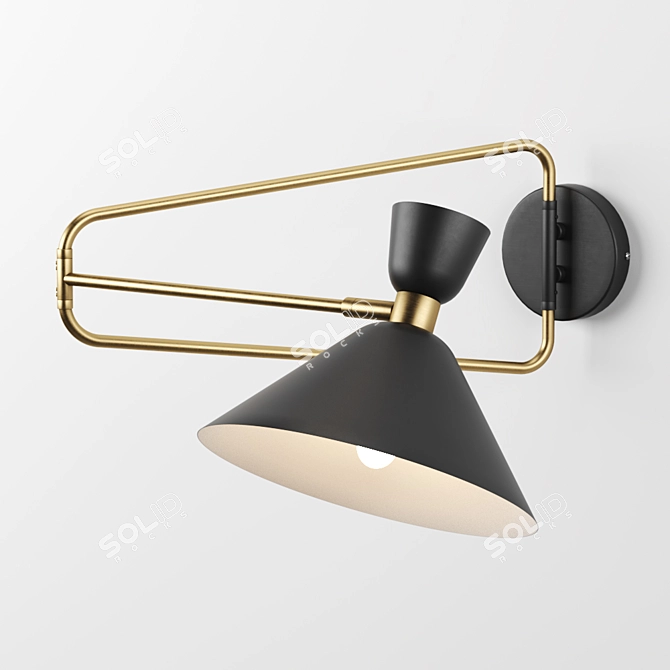 Modern Swivel Lamp: AM.PM Zoticus 3D model image 2