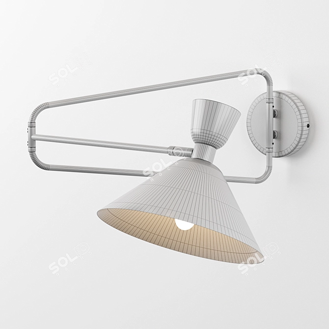 Modern Swivel Lamp: AM.PM Zoticus 3D model image 4