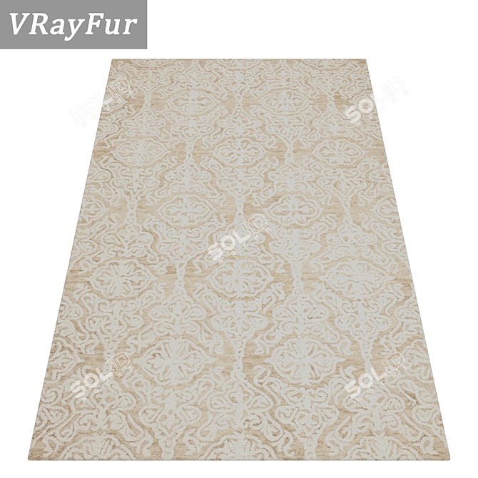 Luxury Collection: Elegant Carpets 3D model image 2