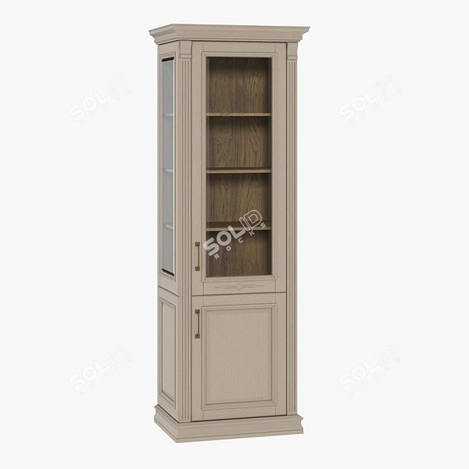 RIMAR 2021 Single Door Showcase 3D model image 3