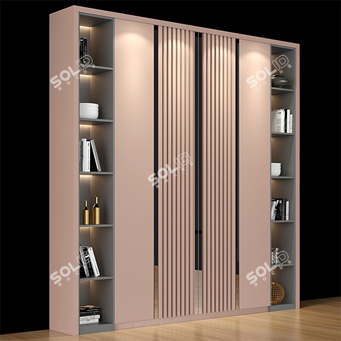 Modern Shelf Design 3D Models 3D model image 2