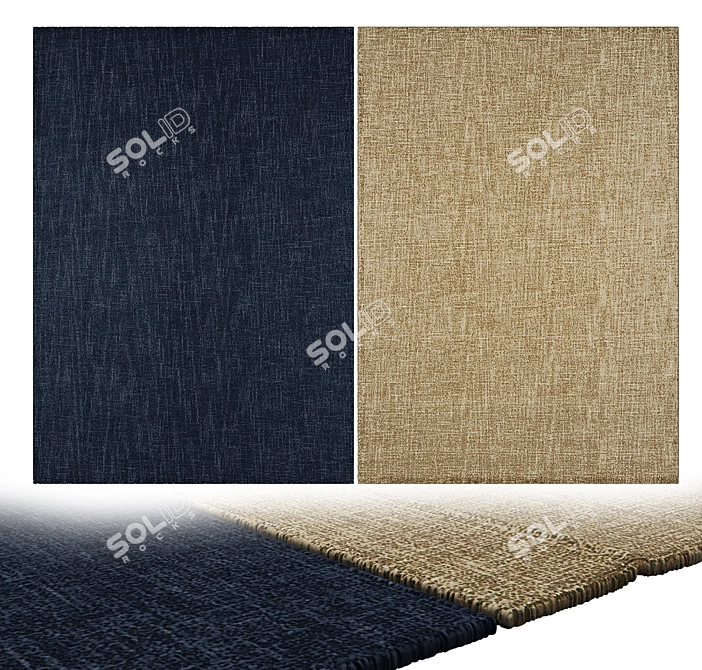 Luxury Carpets - Soft & Stylish 3D model image 2