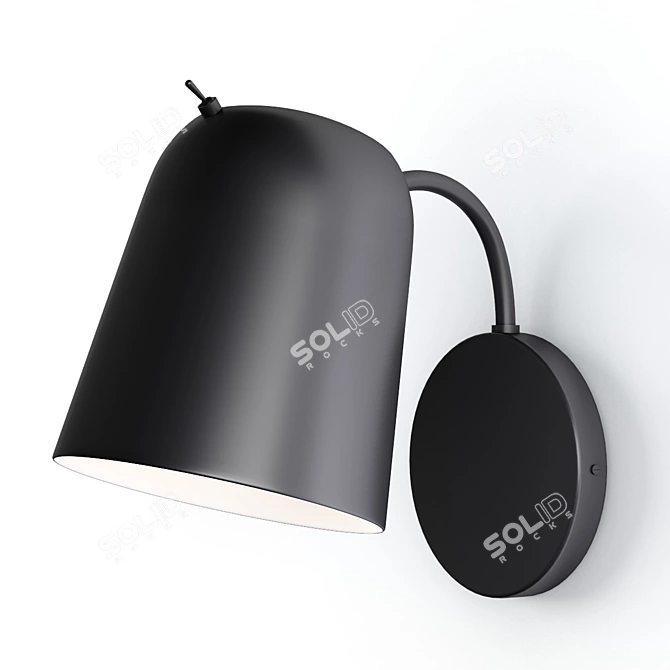 Elegant Aromas Dobi Wall Sconce 3D model image 1