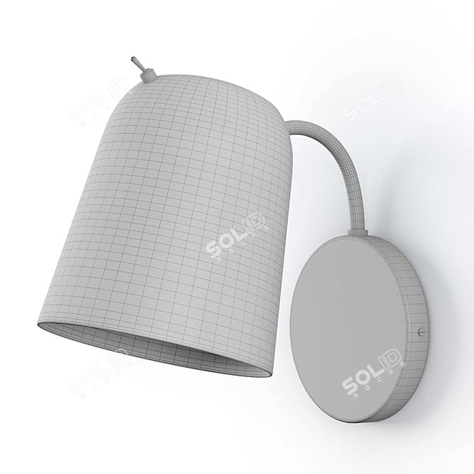 Elegant Aromas Dobi Wall Sconce 3D model image 3