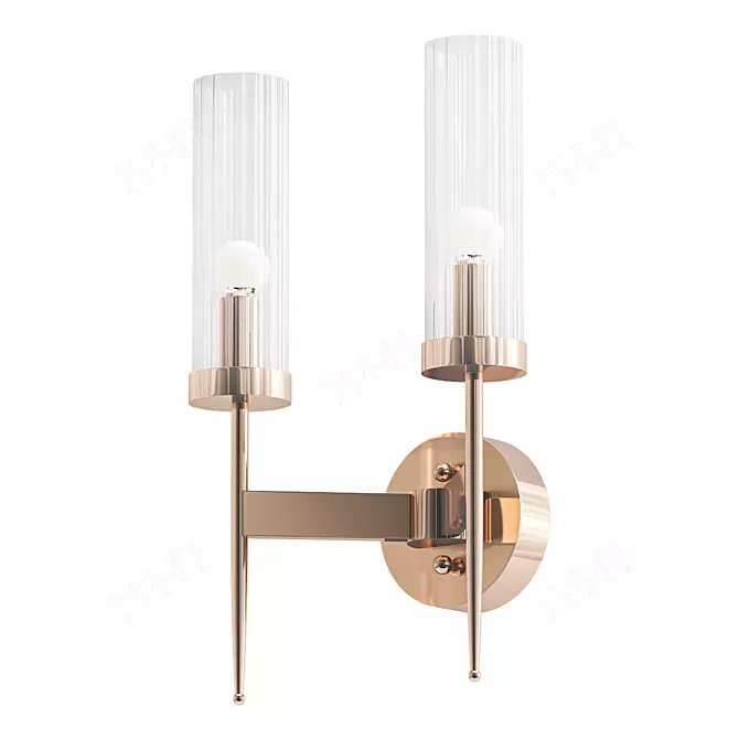 Stylish Inodesign Bulrash Wall Light 3D model image 1