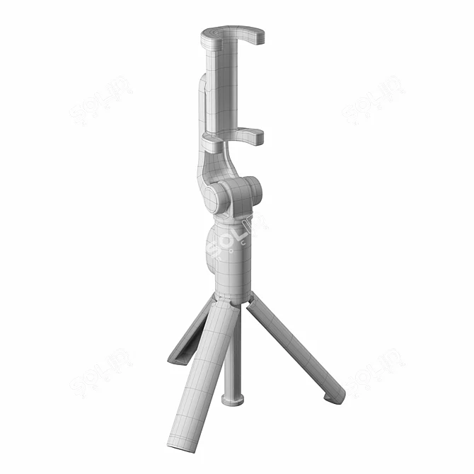 Compact Phone Tripod 

Grey Portable Phone Stand 

Versatile Phone Tripod Stand 

Foldable Phone Holder Stand 

Adjustable 3D model image 3