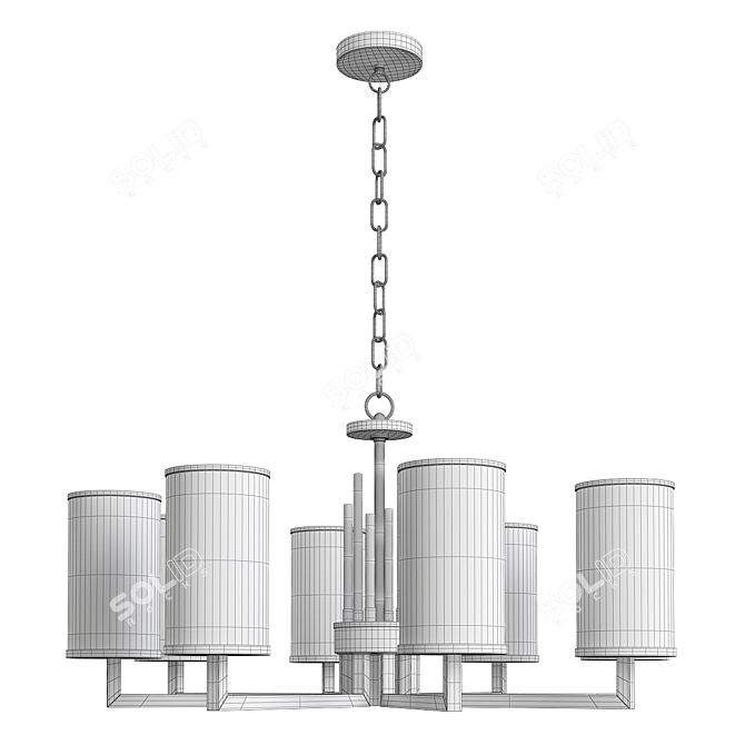 Stunning Chandelier Stilfort Vase: Elegant and Timeless 3D model image 2