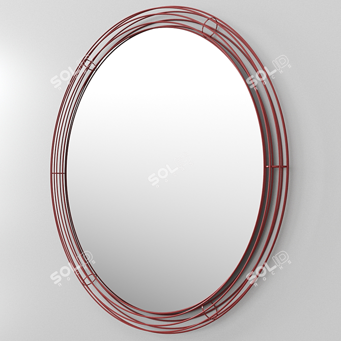 ORBITALE By HIRO Mirror Set 3D model image 1