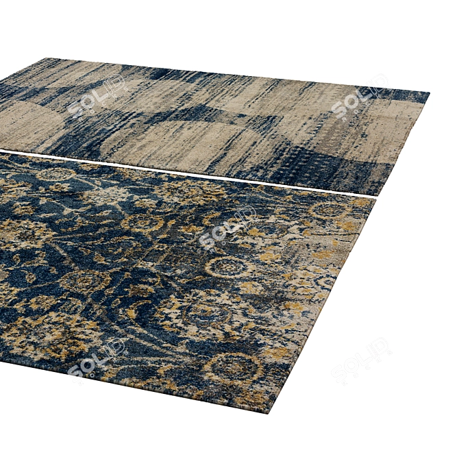 Premium Decorative Rug 56 3D model image 2