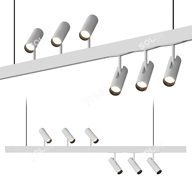  iGuzzini Robin Lights: Illuminate Your Space 3D model image 1