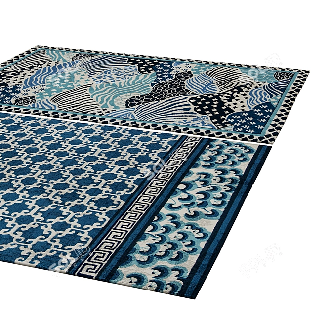 Poly Vets 58 Rug 3D model image 2