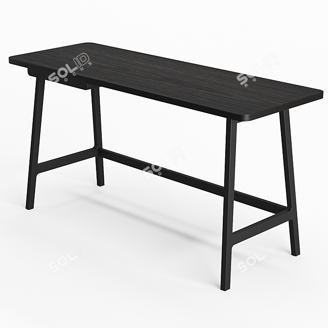 Elegant Arflex Ponti Table 3D model image 1