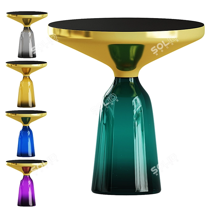 Timeless Elegance: ClassiCon Bell Side Table 3D model image 1