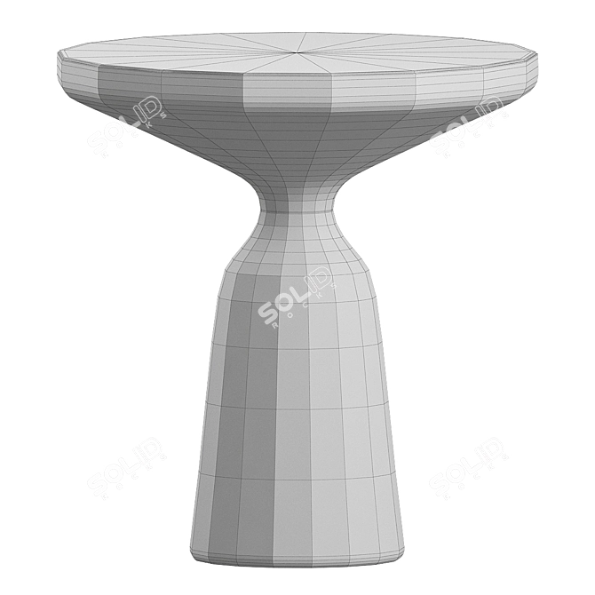 Timeless Elegance: ClassiCon Bell Side Table 3D model image 4