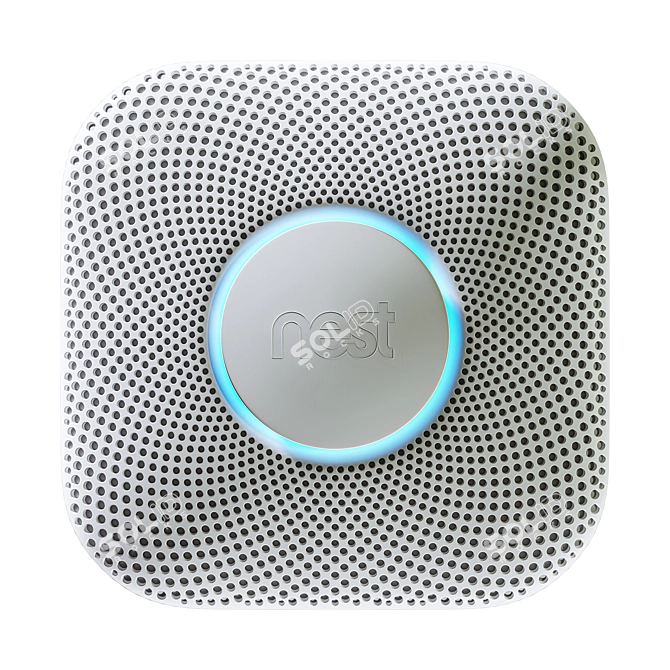 Smoke Detector: Google Nest Protect 3D model image 6