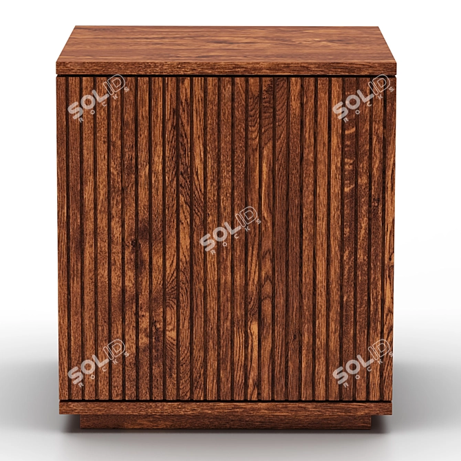 Zara Home Mango Wood Table 3D model image 1