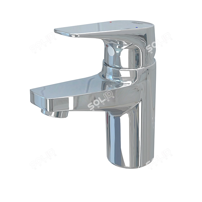 BauFlow Faucet Set: Effortless Elegance 3D model image 2