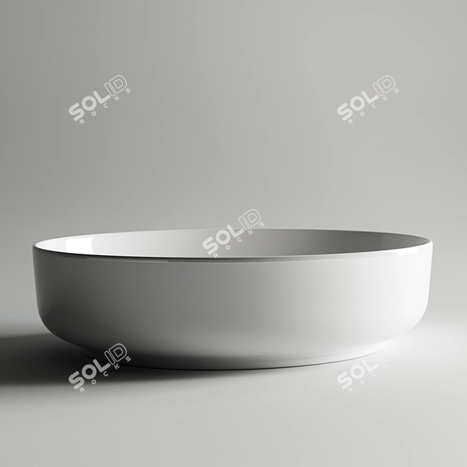 Ceramica Nova Element CN5002 Wash Basin 3D model image 2