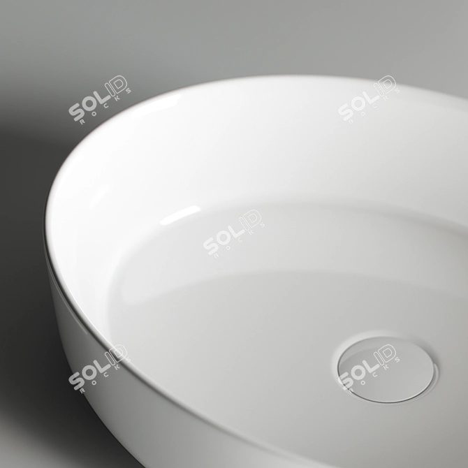 Ceramica Nova Element CN5002 Wash Basin 3D model image 3