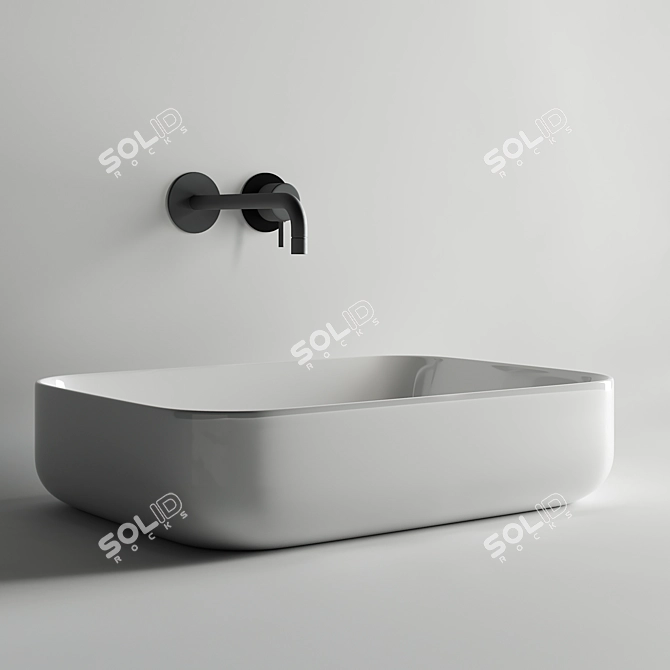 Ceramica Nova Element CN5004 Washbasin Bowl 3D model image 2