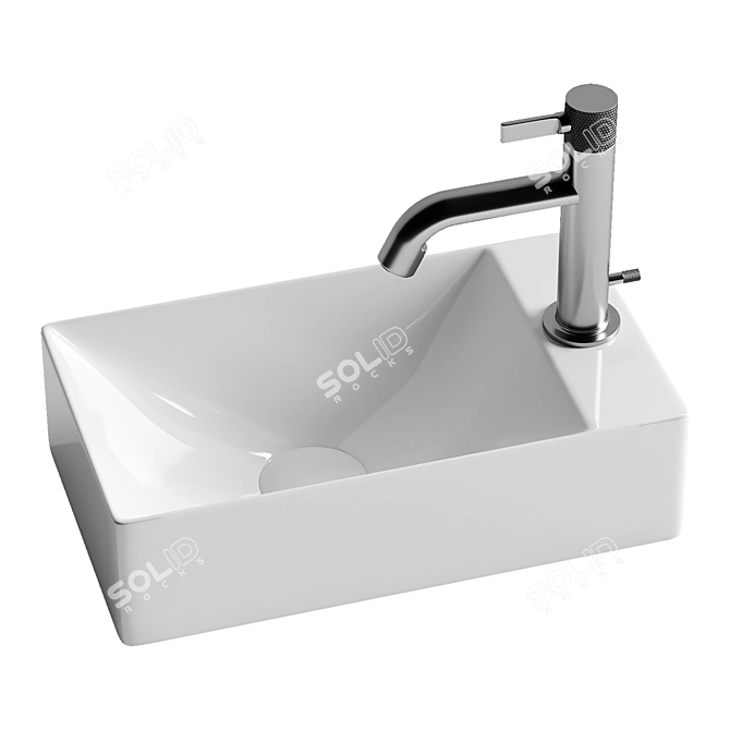 Ceramica Nova Element Sink Bowl 3D model image 1