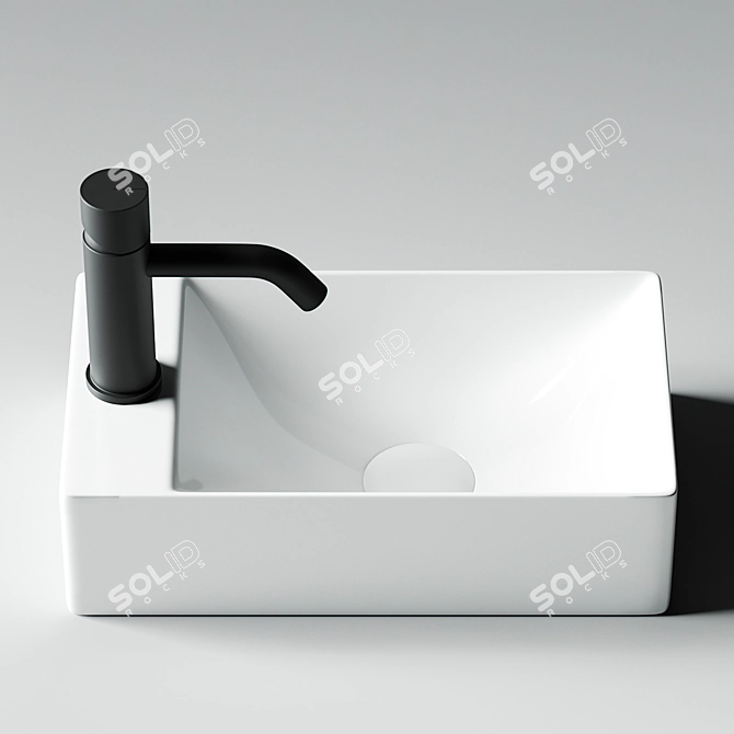 Ceramica Nova Element Sink Bowl 3D model image 3