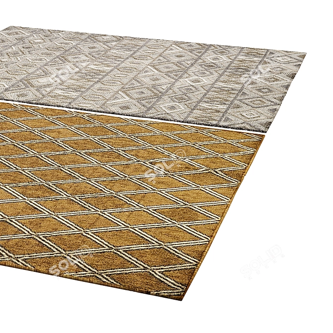 Premium 70 Rug - Classic Design 3D model image 2