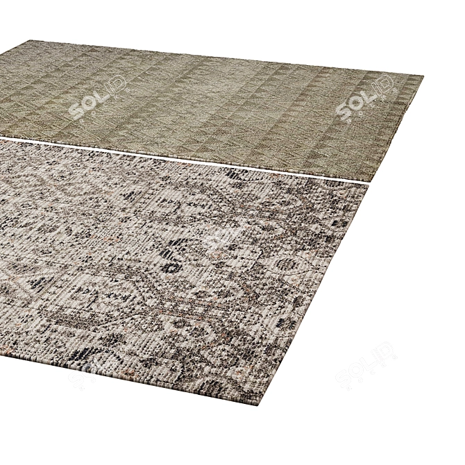 Luxury Poly Rug - Vets 4,004 3D model image 2