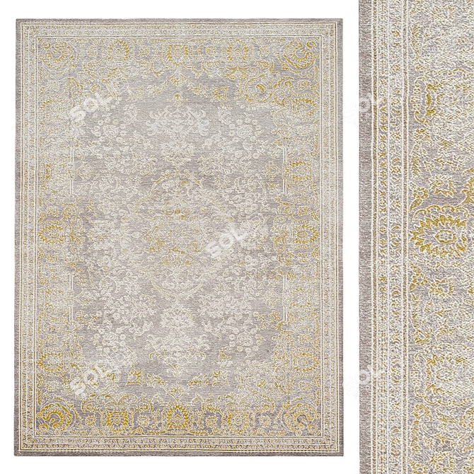 Luxury Carpet | Antique Chic 3D model image 1