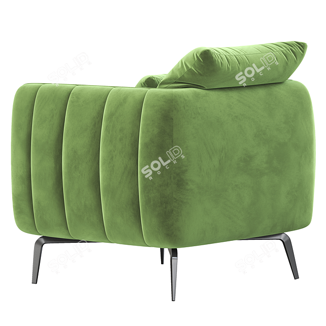 Modern Amsterdam Style Chair 3D model image 4