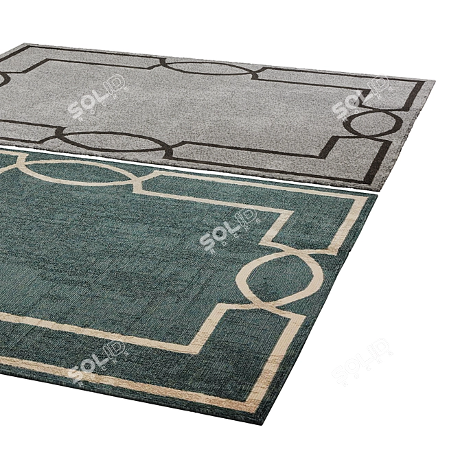 Luxury Oriental Rug - 81 3D model image 2