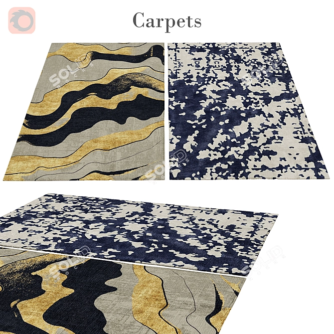 Stylish Rug 86 for Any Space 3D model image 1