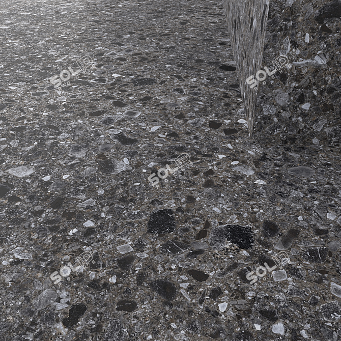 Terrazzo Texture Set 3D model image 2