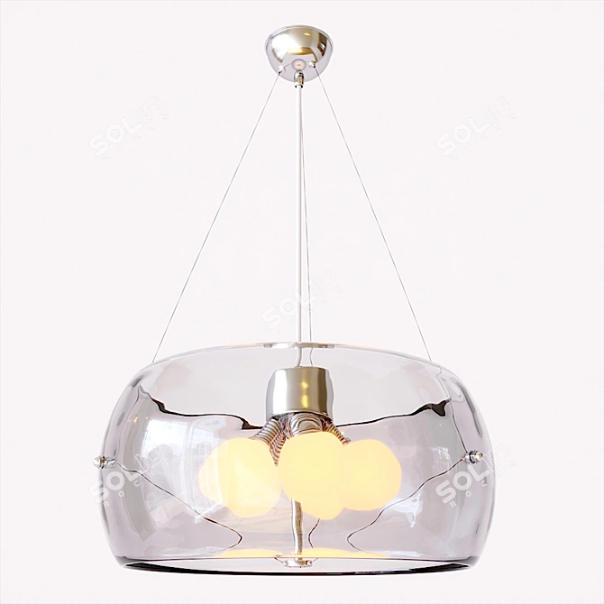 Modern Pendant Light - WERTMARK WE122 3D model image 1