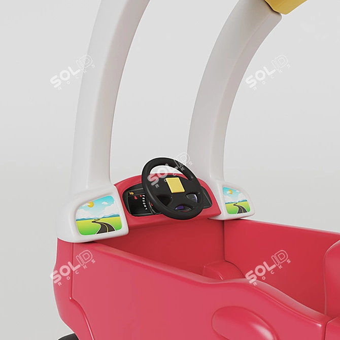 Toddle Tune Coupe for Active Toddlers 3D model image 2