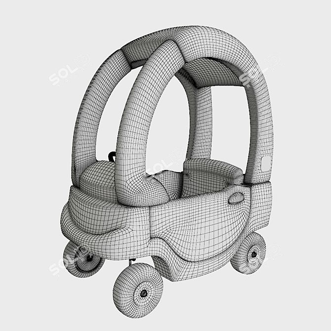 Toddle Tune Coupe for Active Toddlers 3D model image 4