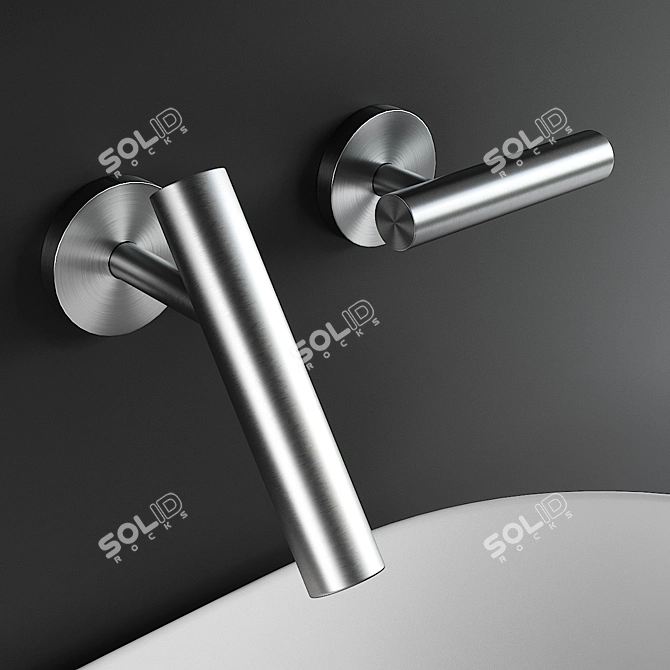 Falper Shape Evo Vanity Set - Modern Luxury Design 3D model image 4