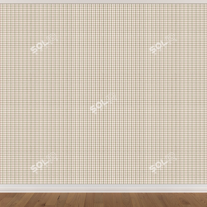 Seamless Wallpaper Seth in 3 Colors 3D model image 3