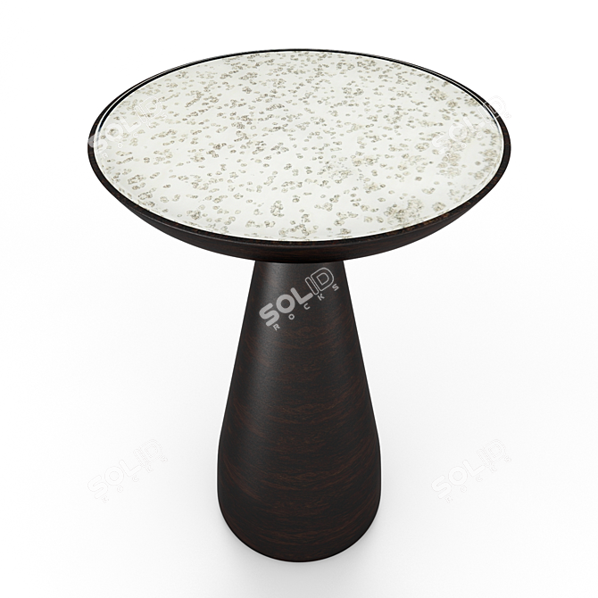 Elegant Briget Side Table - Lulu & Georgia 3D model image 2