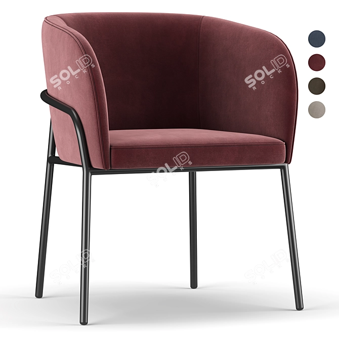 Elevate Your Comfort: Laika Chair 3D model image 1