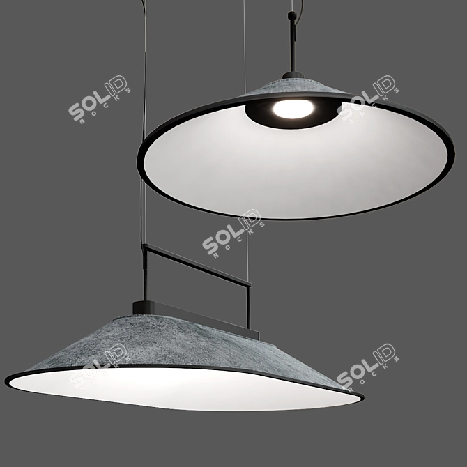 Smart Lighting Pendant: SHOEMAKER by Grok 3D model image 1