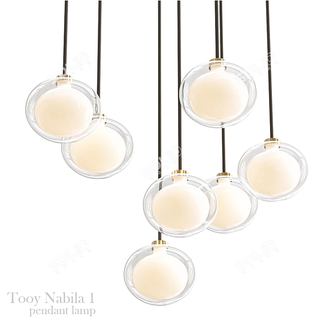 Tooy Nabila 1 - Modern Pendant Lighting 3D model image 1