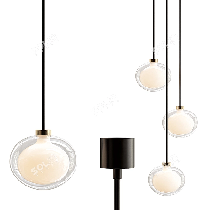 Tooy Nabila 1 - Modern Pendant Lighting 3D model image 3