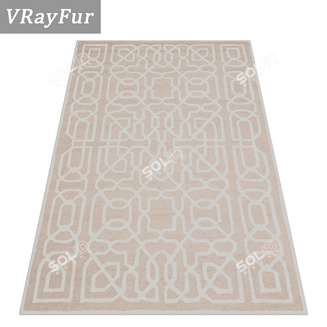 Versatile Carpet Set for Stunning Renderings 3D model image 2