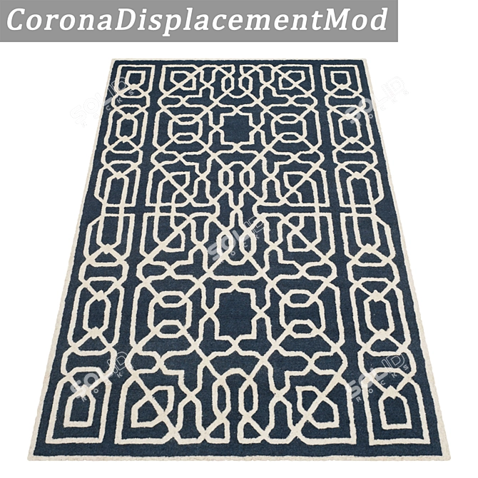 Versatile Carpet Set for Stunning Renderings 3D model image 4