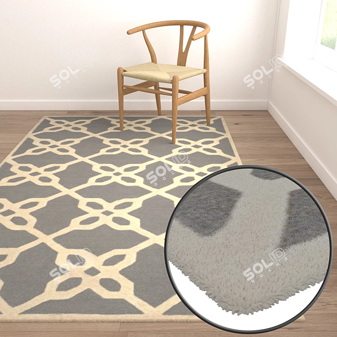 Luxe Carpet Collection 3D model image 5