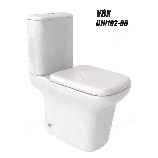 Modern Toilet Bowls with Realistic 3D Models 3D model image 6