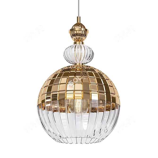 Elegant Serenity: Amelie Suspension 3D model image 1