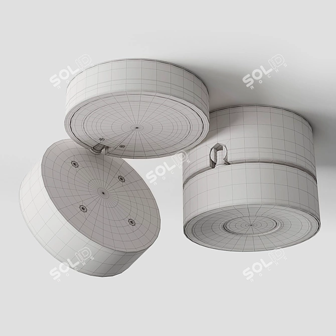 Modern LED Lighting Solution: AQForm Qrled Collection 3D model image 5